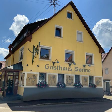 Hohenstadt  Gasthaus Sonne מראה חיצוני תמונה