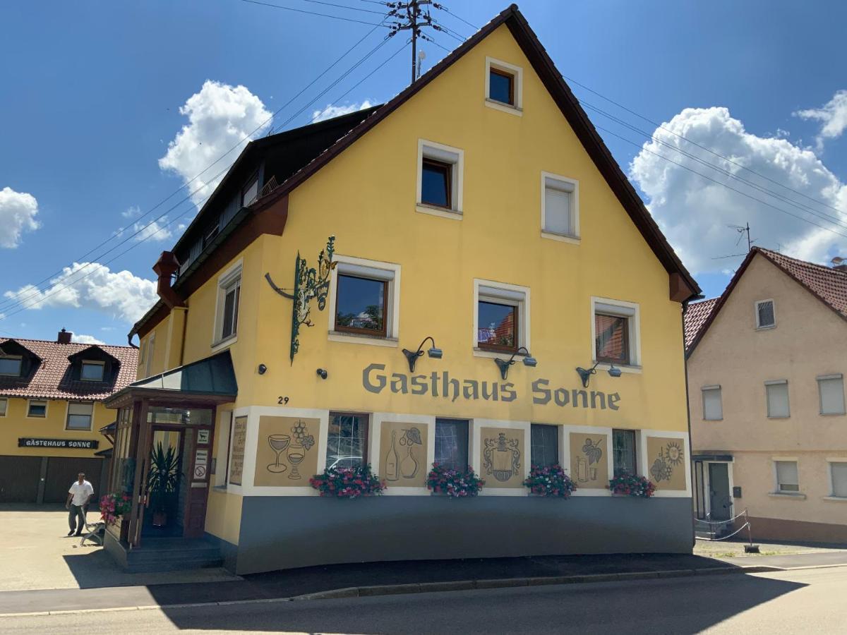 Hohenstadt  Gasthaus Sonne מראה חיצוני תמונה